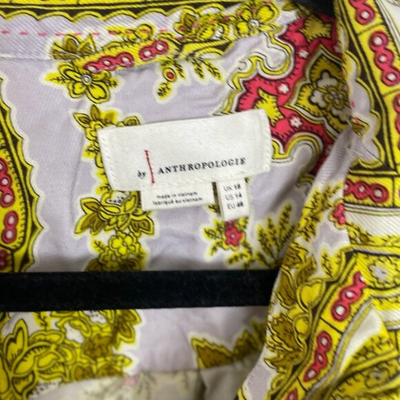 ⭐️Echarpe Button Down Chic Girly Hipster Hippie Paisley Boho Bohemian Classy Top - Picture 2 of 9